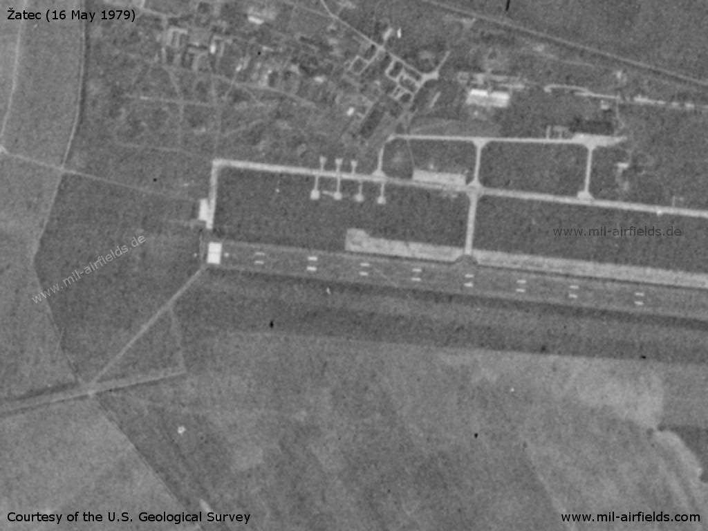 Zatec Air Base: Western part of the runway