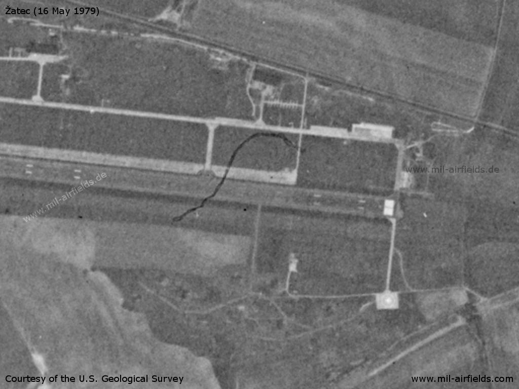 Zatec Air Base: Eastern part of the runway