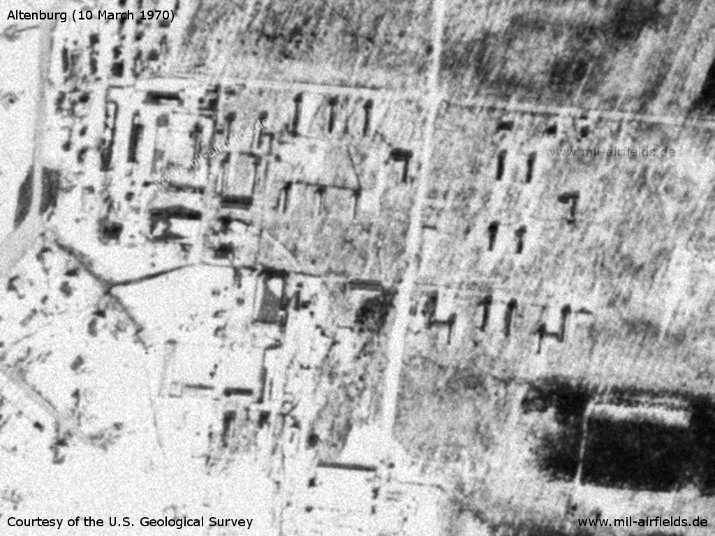 Altenburg air base: Soviet barracks