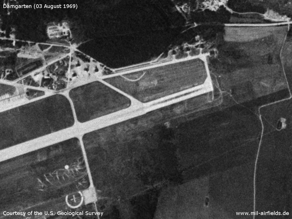 Damgarten airfield: Runway extension