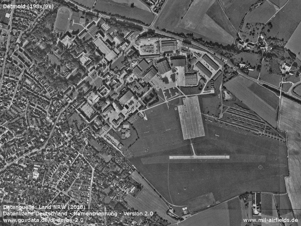 Hobart Barracks und Flugplatz Detmold
