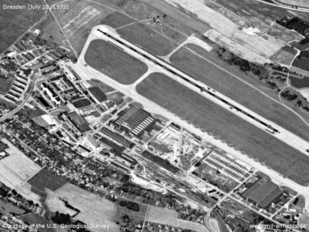 DDR-Flugplatz Dresden 1972