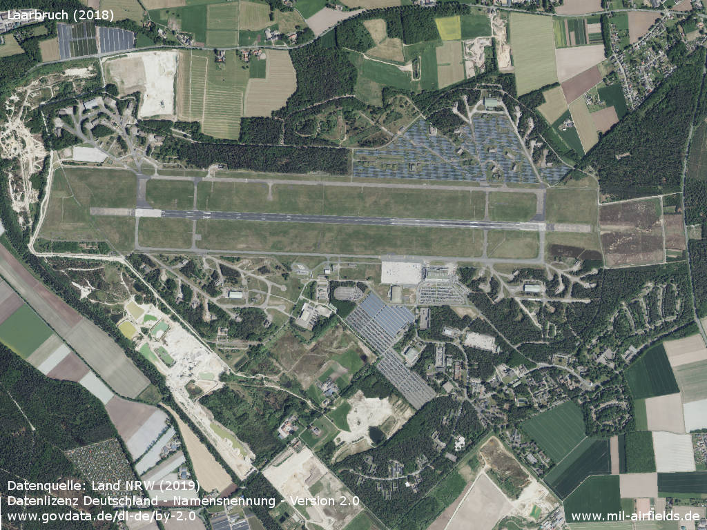 Weeze Airport, Germany, Aerial image 2018