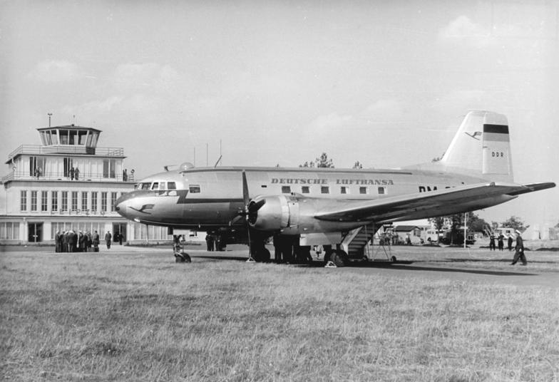 Ilyushin Il-14 of East German Deutsche Lufthansa der DDR in Mockau