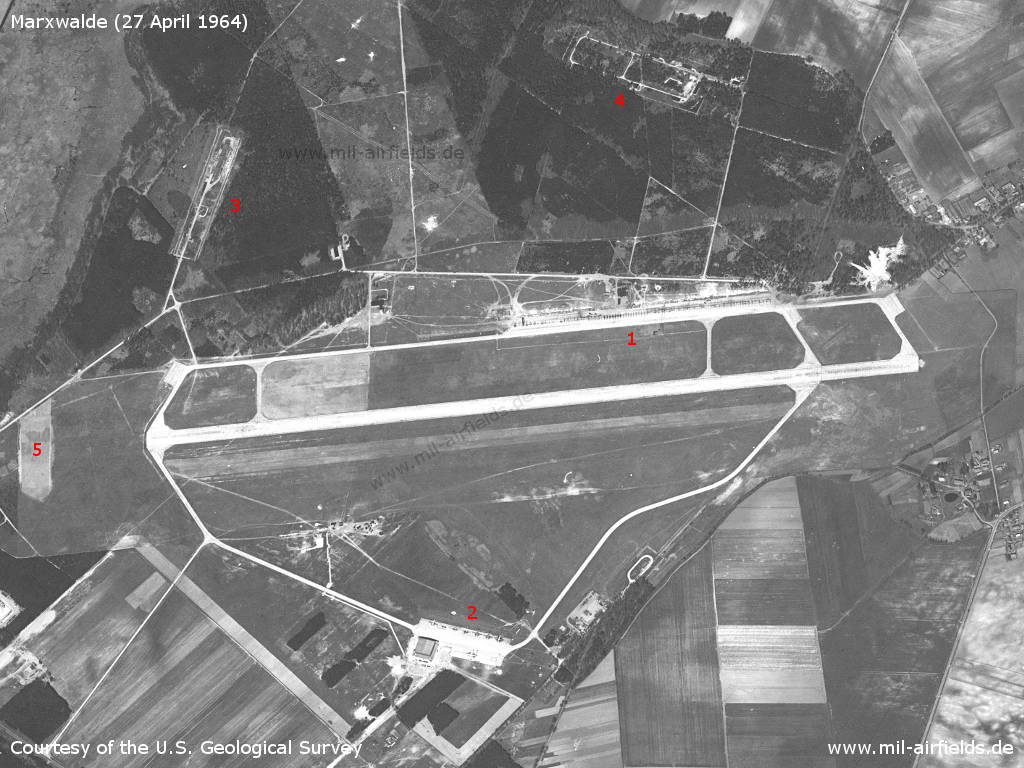Marxwalde Air Base, GDR, 1964