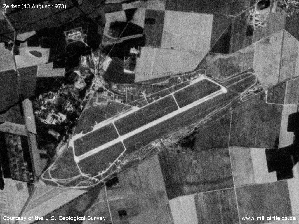 Der Flugplatz Zerbst am 13.08.1973