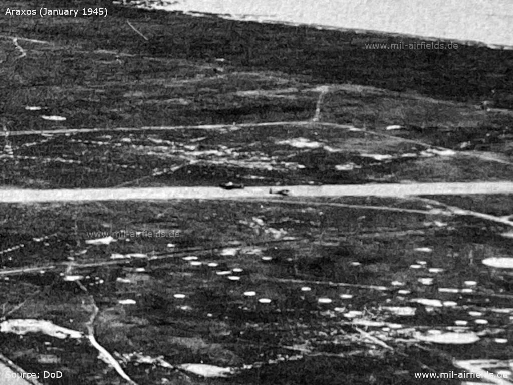 Planes at Araxos aerodrome 1945