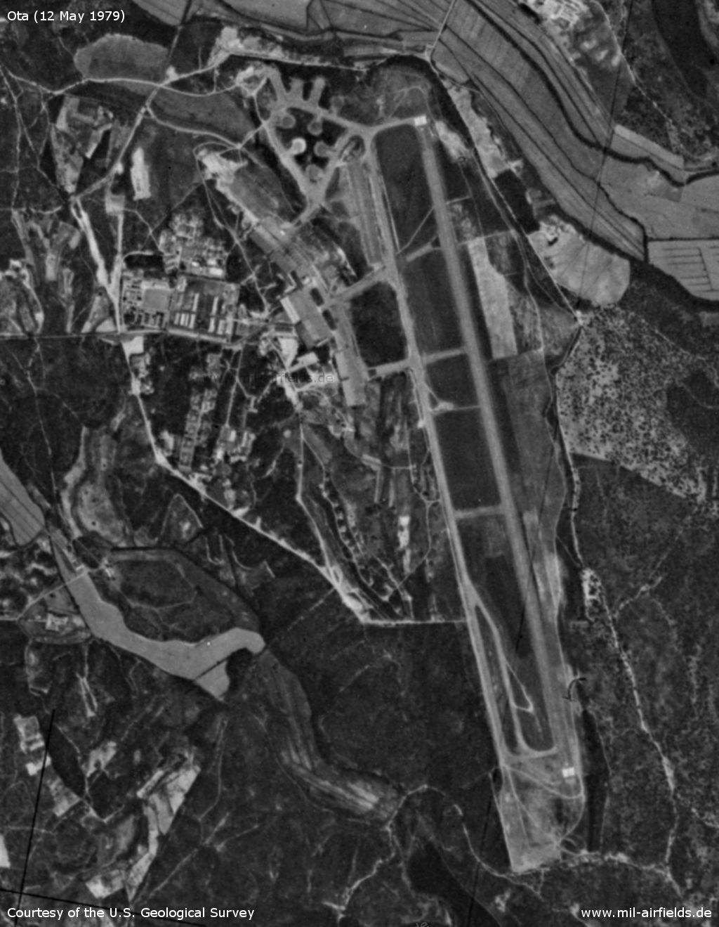 Flugplatz Ota: Satellitenbild 1979