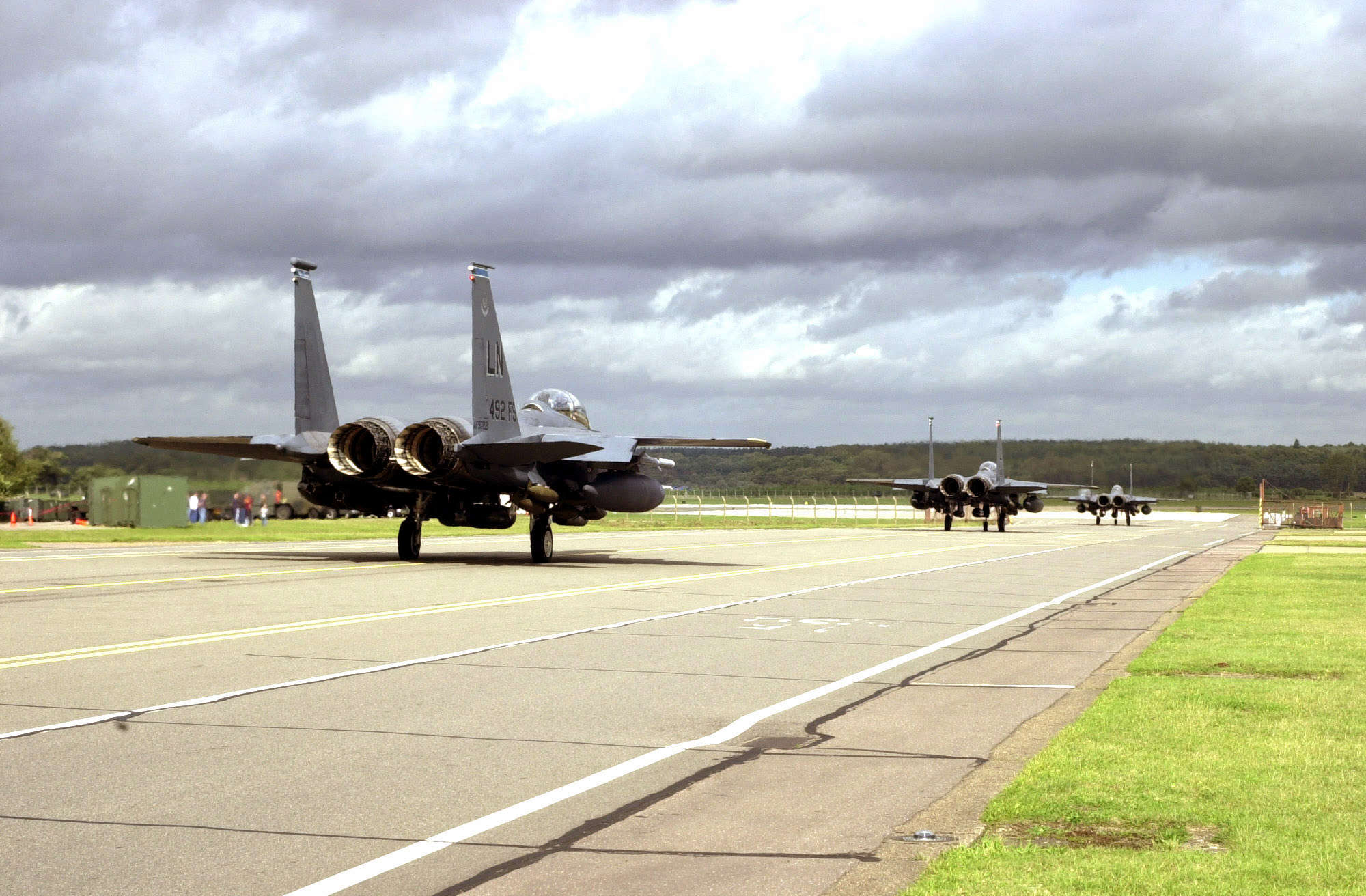 F-15E Strike Eagle, 48th Fighter Wing, RAF Lakenheath, 2001