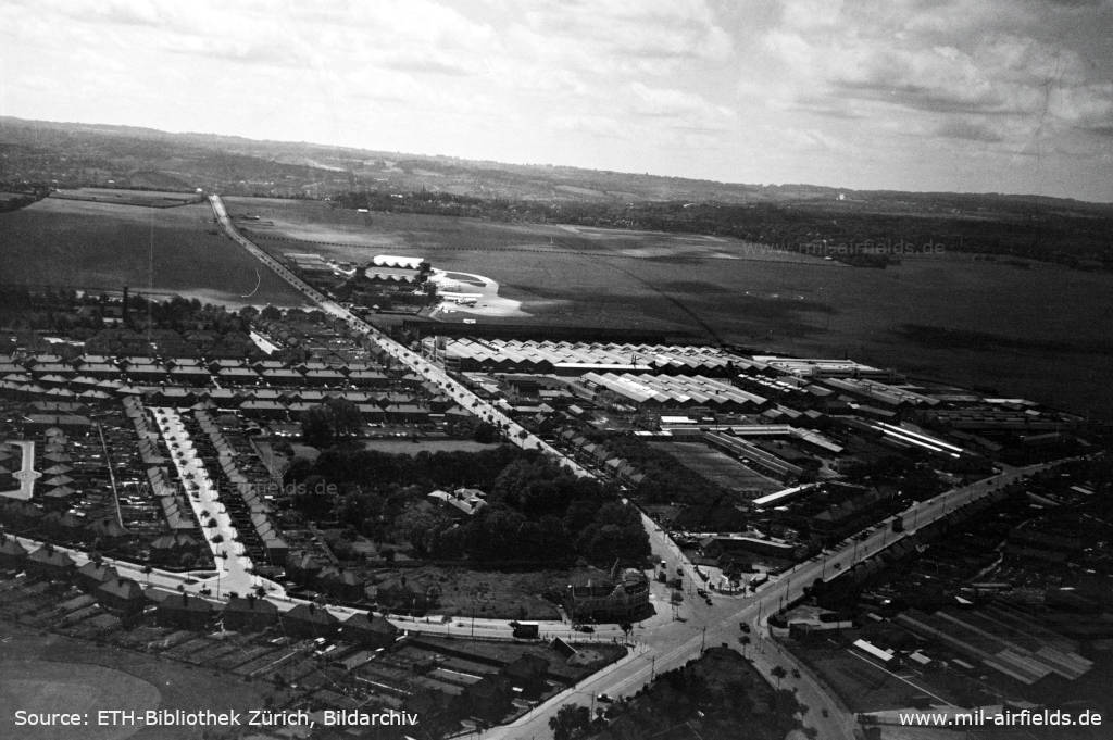 Flughafen London Croydon Luftbild
