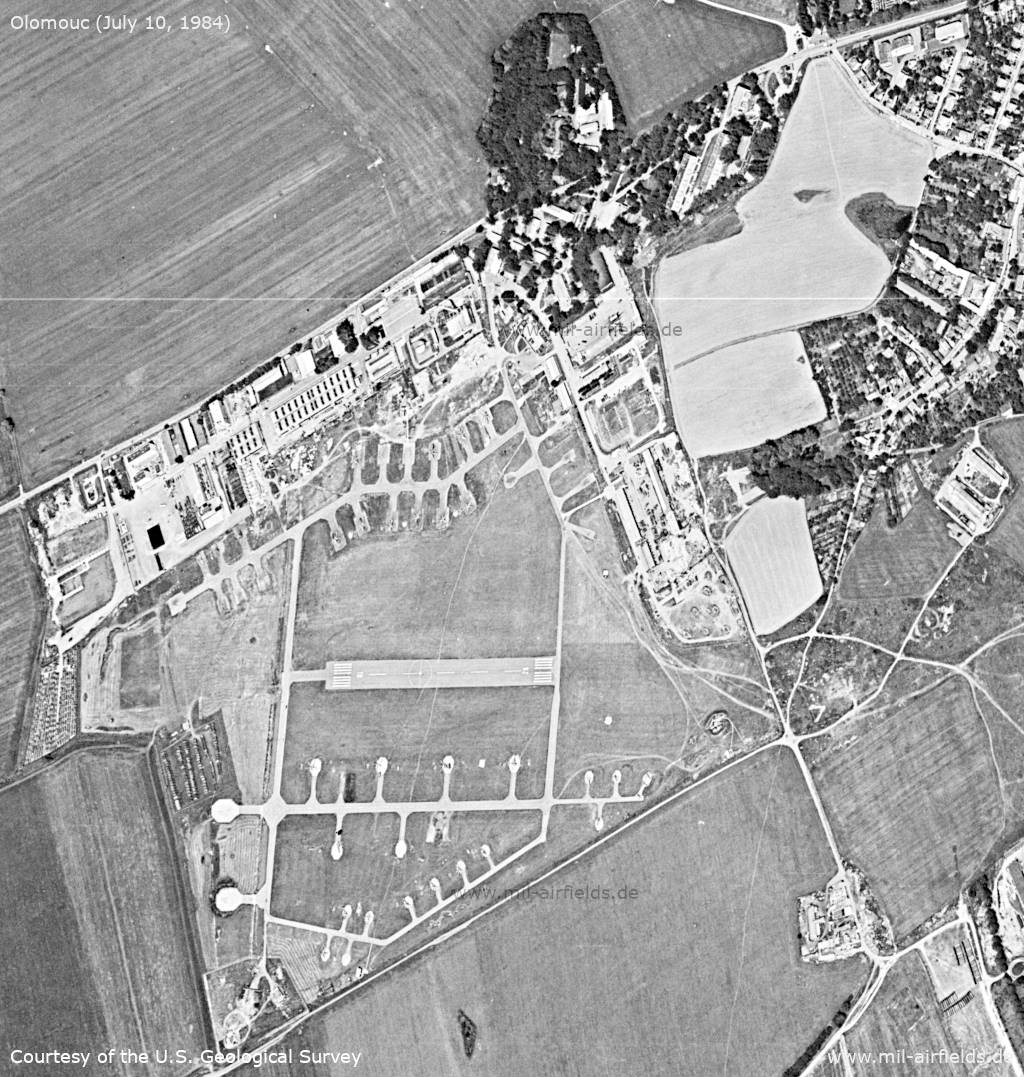 Olomouc Soviet helicopter base, July 1984