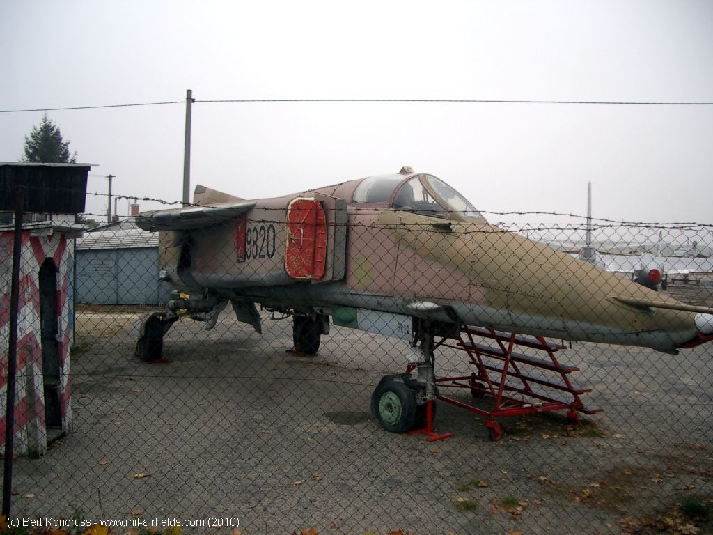 MiG-23BN 9820 of Czech Air Force at Vyskov