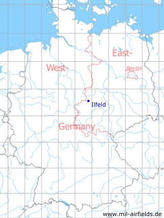 Karte mit Lage Ilfeld - ehemalige DDR-Unternehmen, DDR