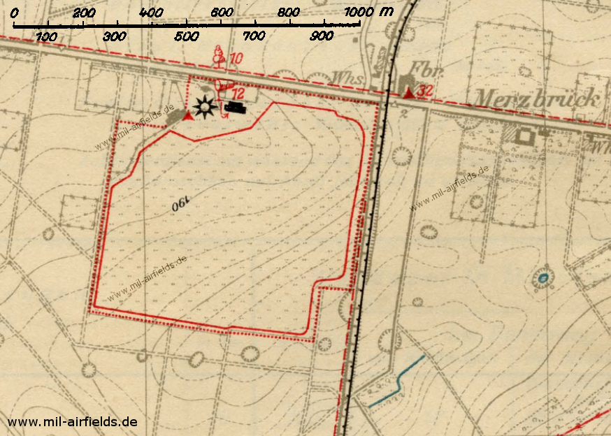 Aachen Merzbrück Airfield in the Aeronautical Information Manual 1932