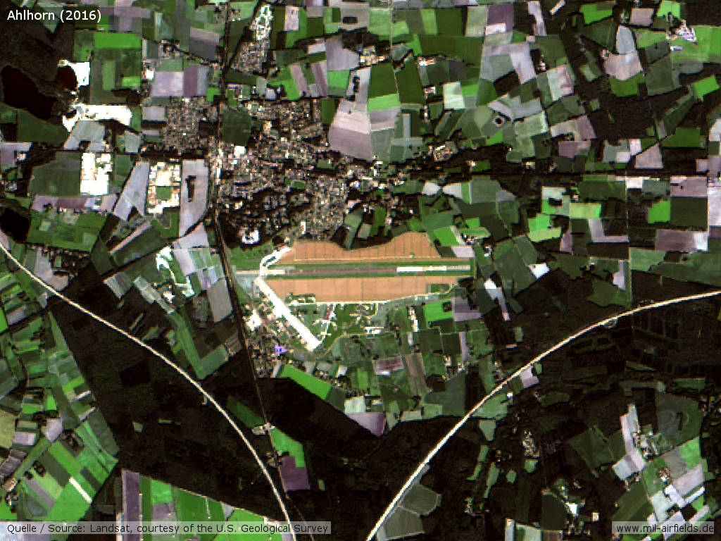 Landsat image from 2016