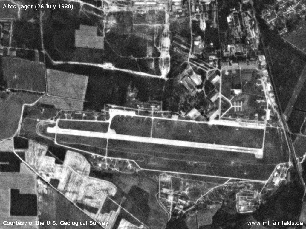 The airfield on 26 July 1980