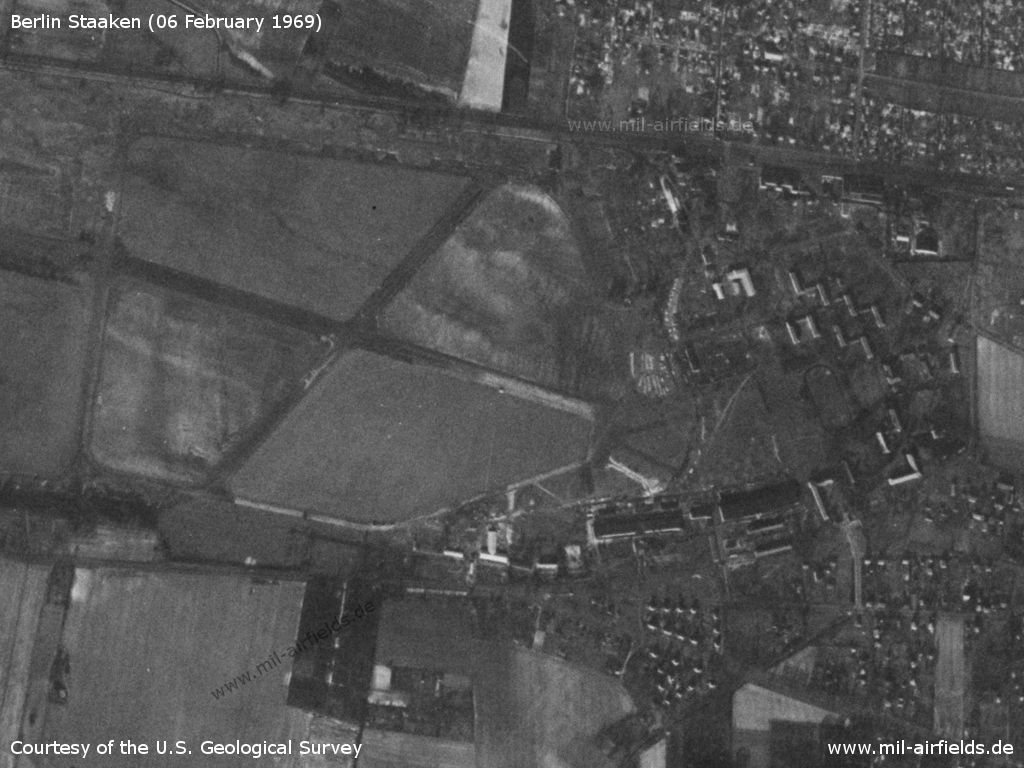 Former Berlin Staaken airfield 1969