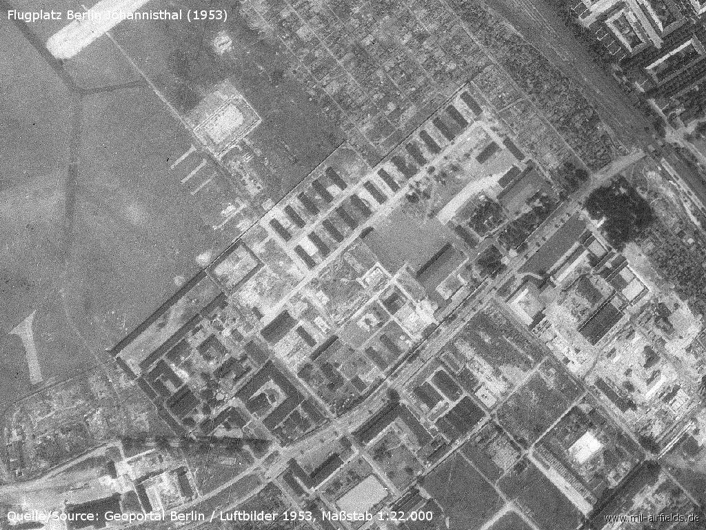 Southeast part with Berlin-Adlershof barracks