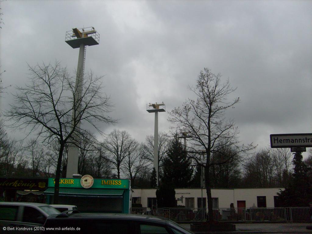 Anflugbefeuerung Flughafen Berlin-Tempelhof Landebahn 27L