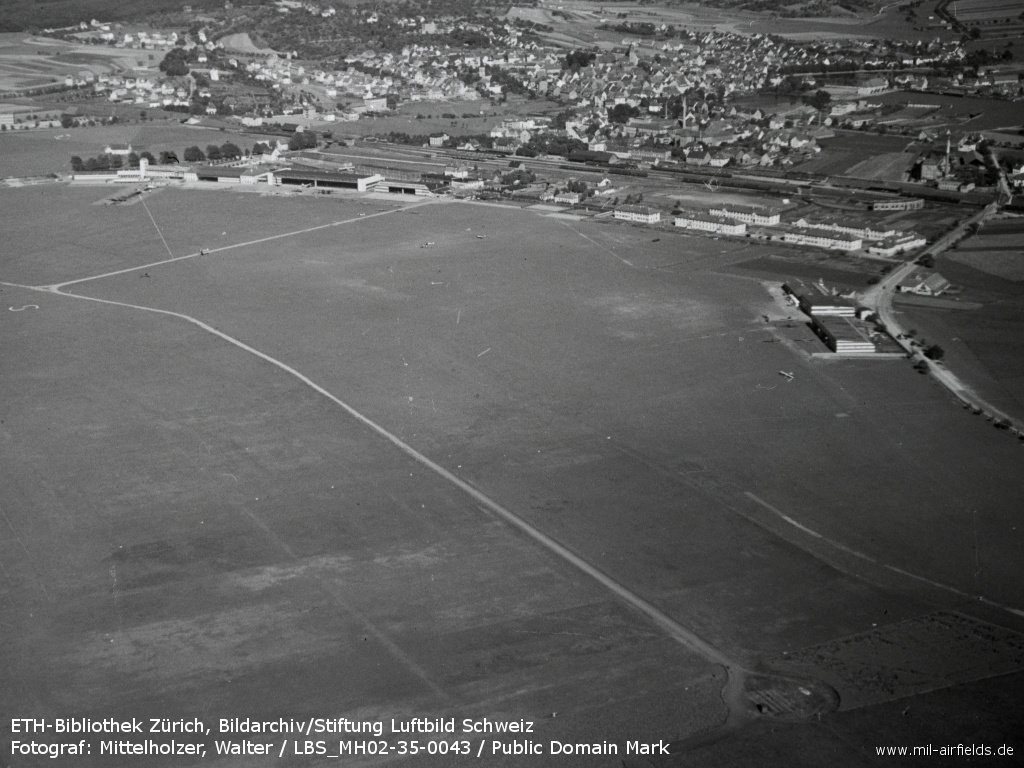 Aerial picture Stuttgart-Böblingen airport 1934