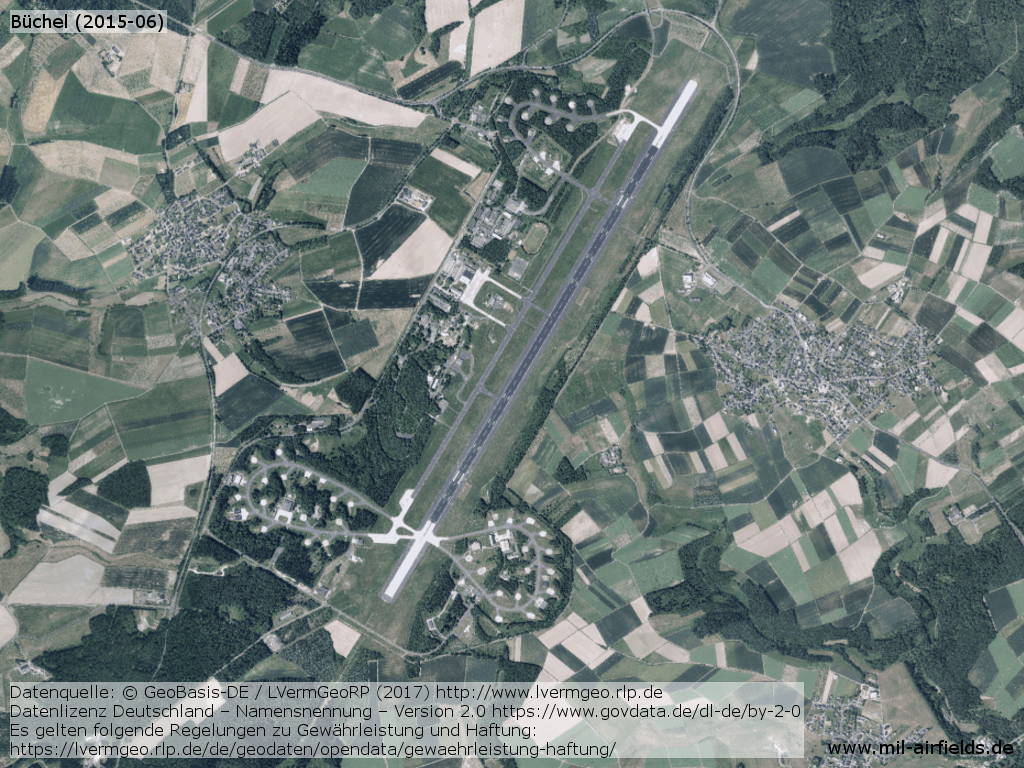 Luftbild Flugplatz Büchel 2015