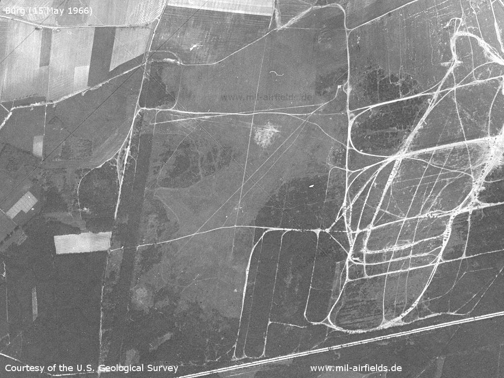 Burg airfield, GDR