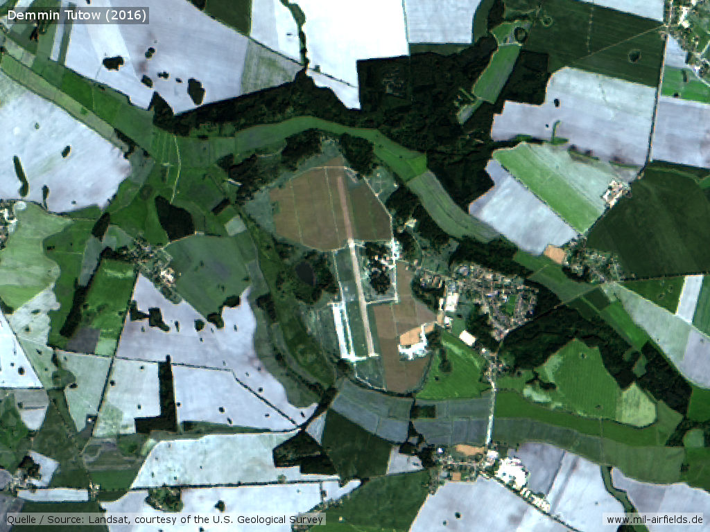 Landsat image from 2016