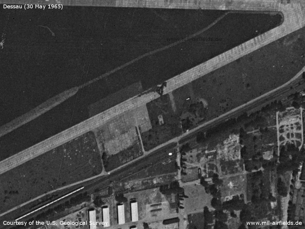 Southeastern part, demolished hangar