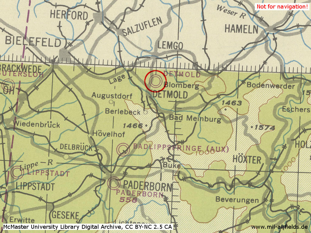 Fliegerhorst Detmold im Zweiten Weltkrieg