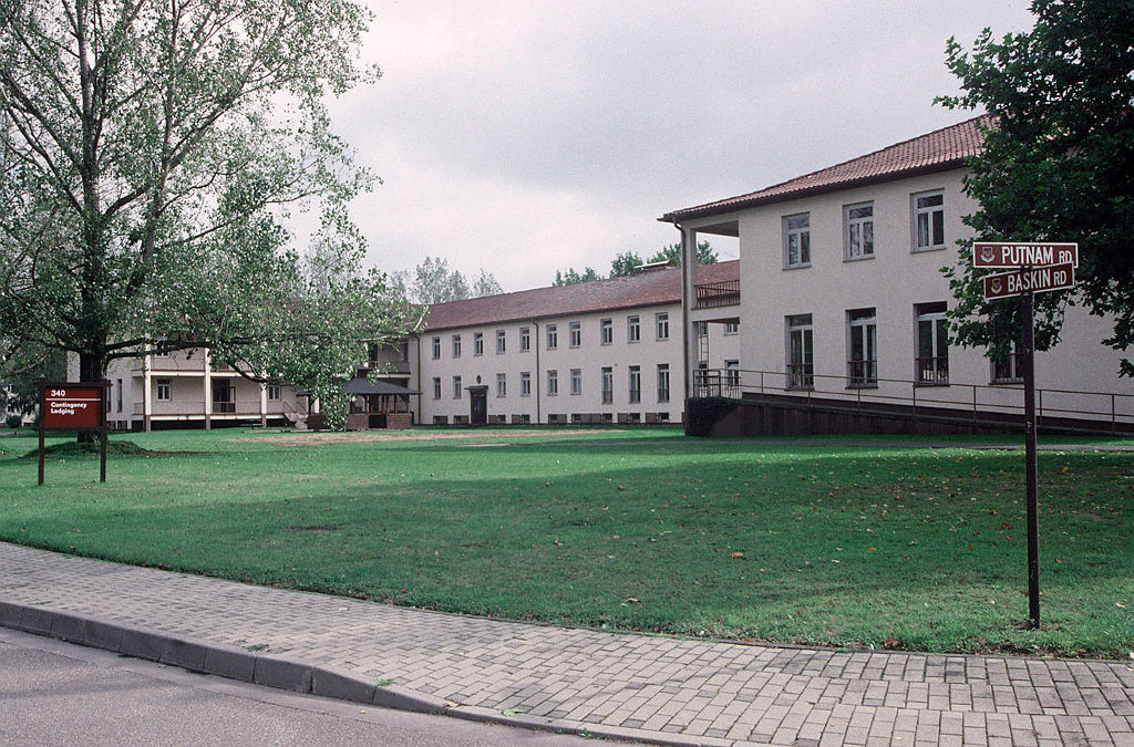 Notunterkünfte der 469th Air Base Group