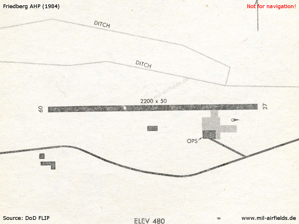 Friedberg airfield in 1984