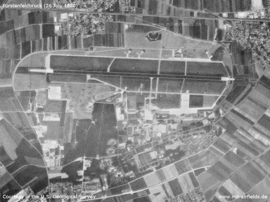 Fursty Air Base, on a US satellite image 1980