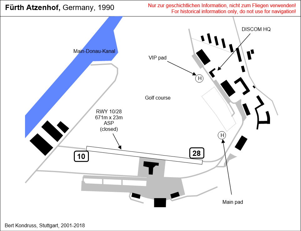 Fürth Atzenhof in the early 1990s