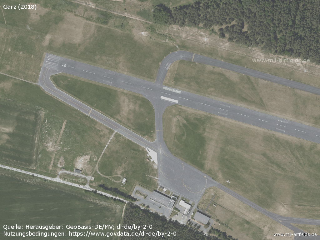 Runway 10 at Heringsdorf, Germany