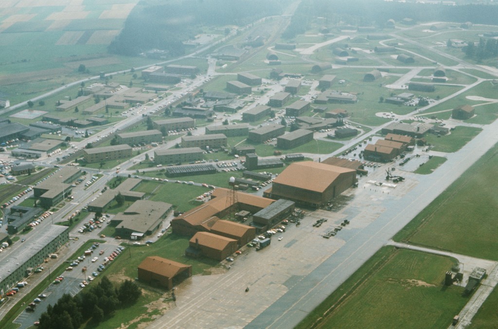 Aerial picture Hahn airfield