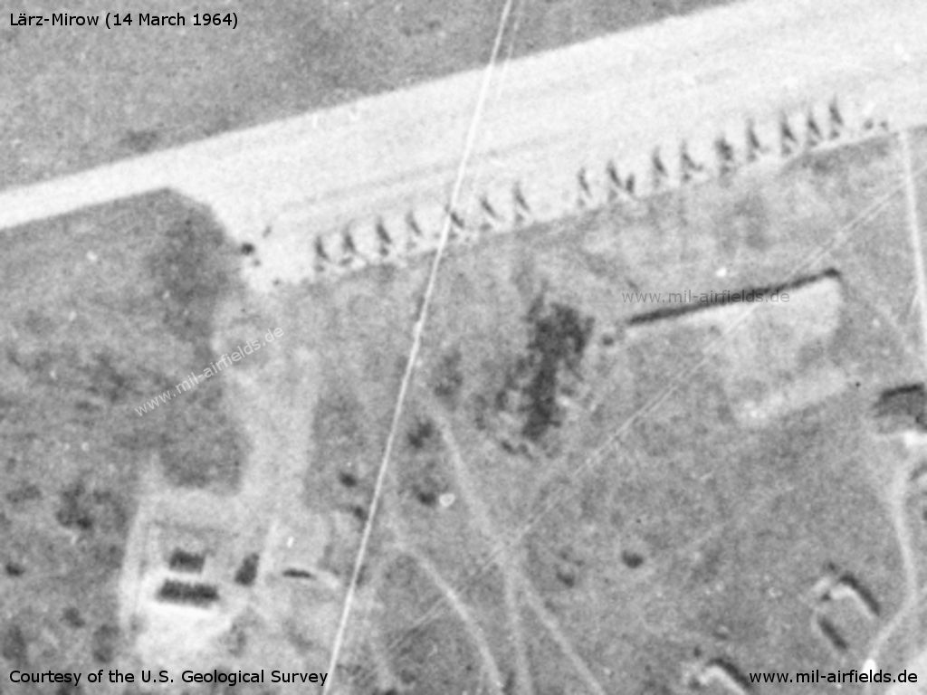 Soviet aircraft at Mirow airfield