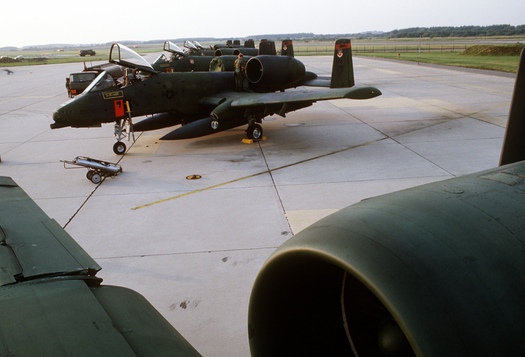 US Air Force (USAF) A-10 Thunderbolt II in Leck