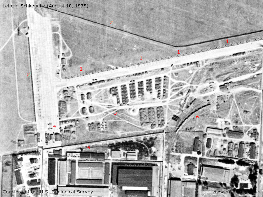 Temporary deployment of East German Fighter Wing 3 (JG-3) Leipzig 1975, MiG-21