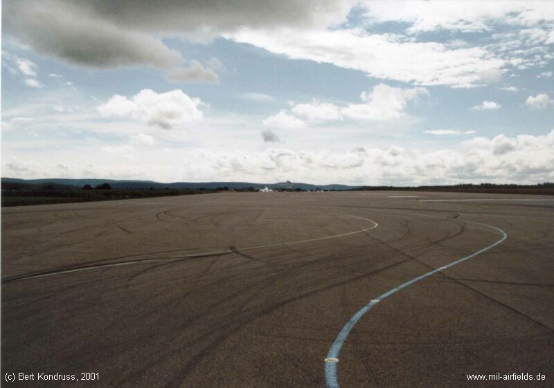 Malmsheim airfield: former runway