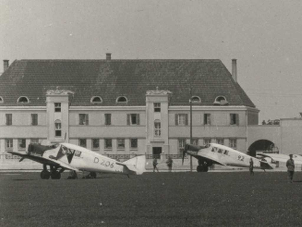 Aircraft and building
