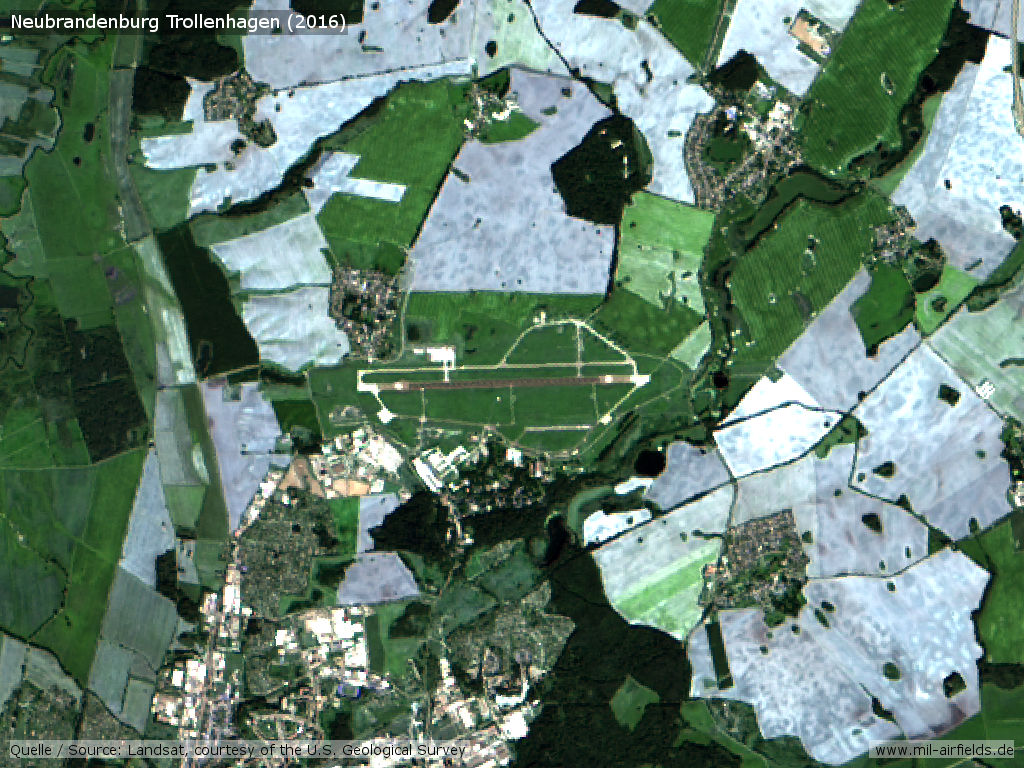 Landsat image from 2016
