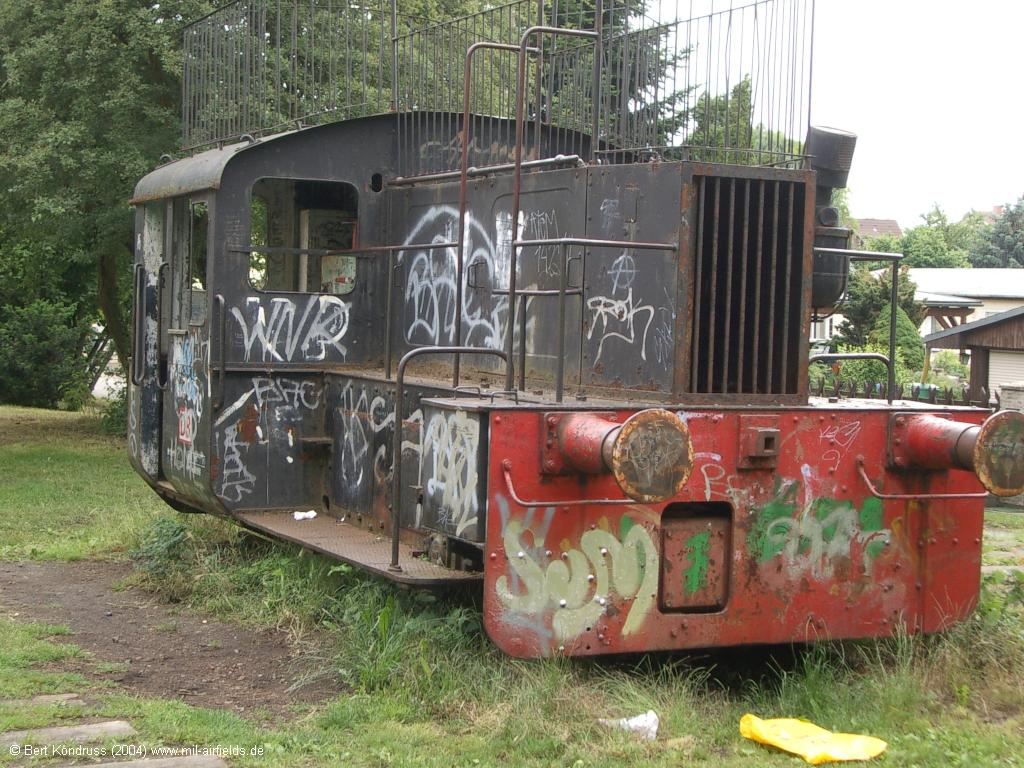 Diesel locomotive Berlin Bohnsdorf