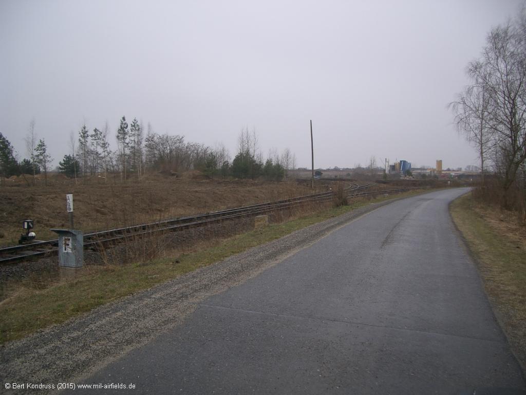 Tracks near Hubertus