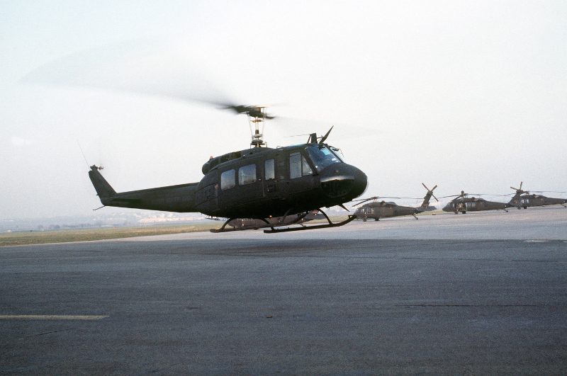 Flugplatz Wiesbaden Erbenheim: UH-1 Iroquois