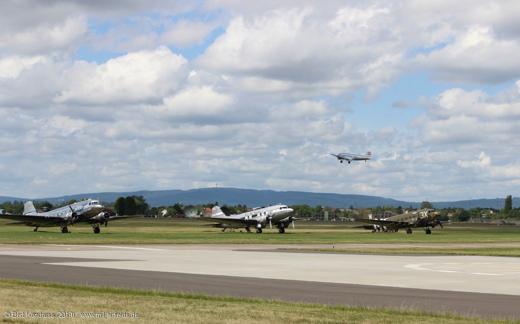 Flight operations with C-47