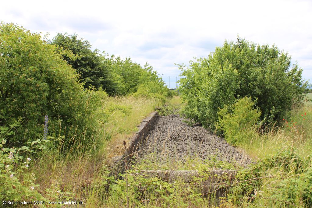 Former railway track, Wiesbaden Erbenheim Airfield