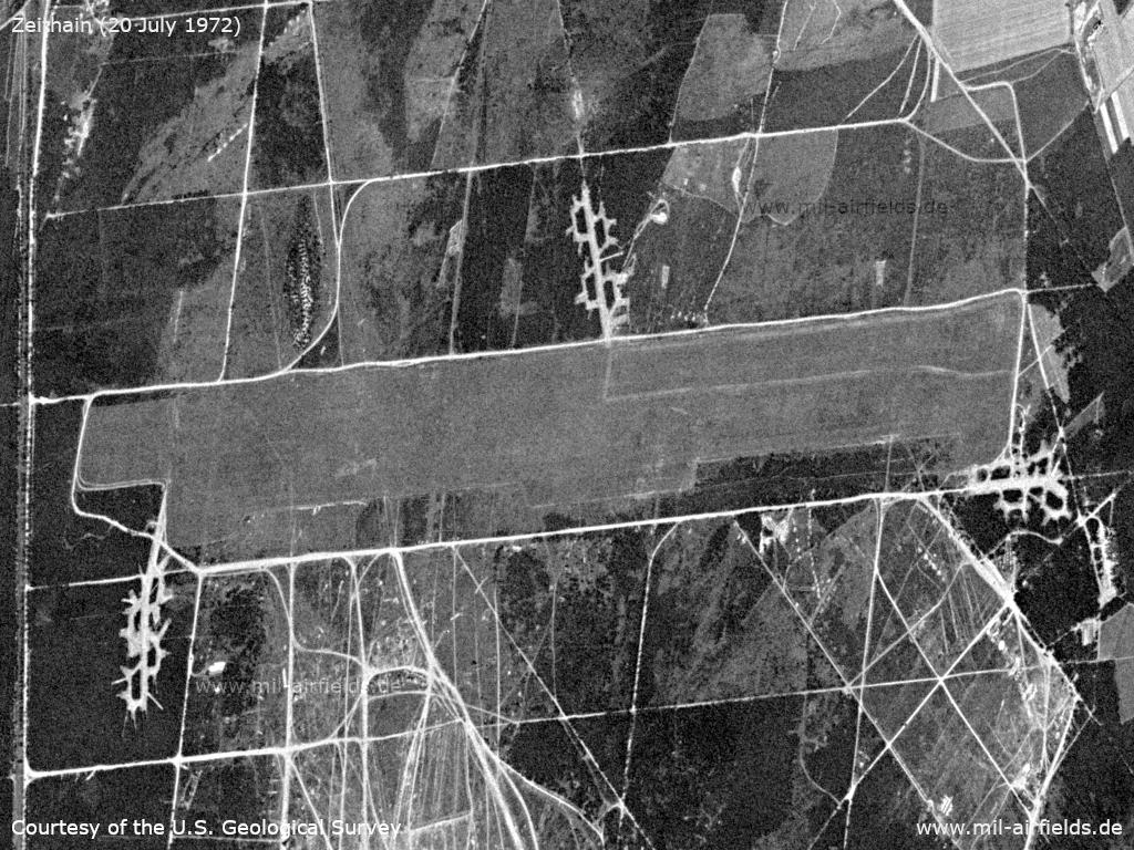 Sowjetischer Feldflugplatz Zeithain 1972