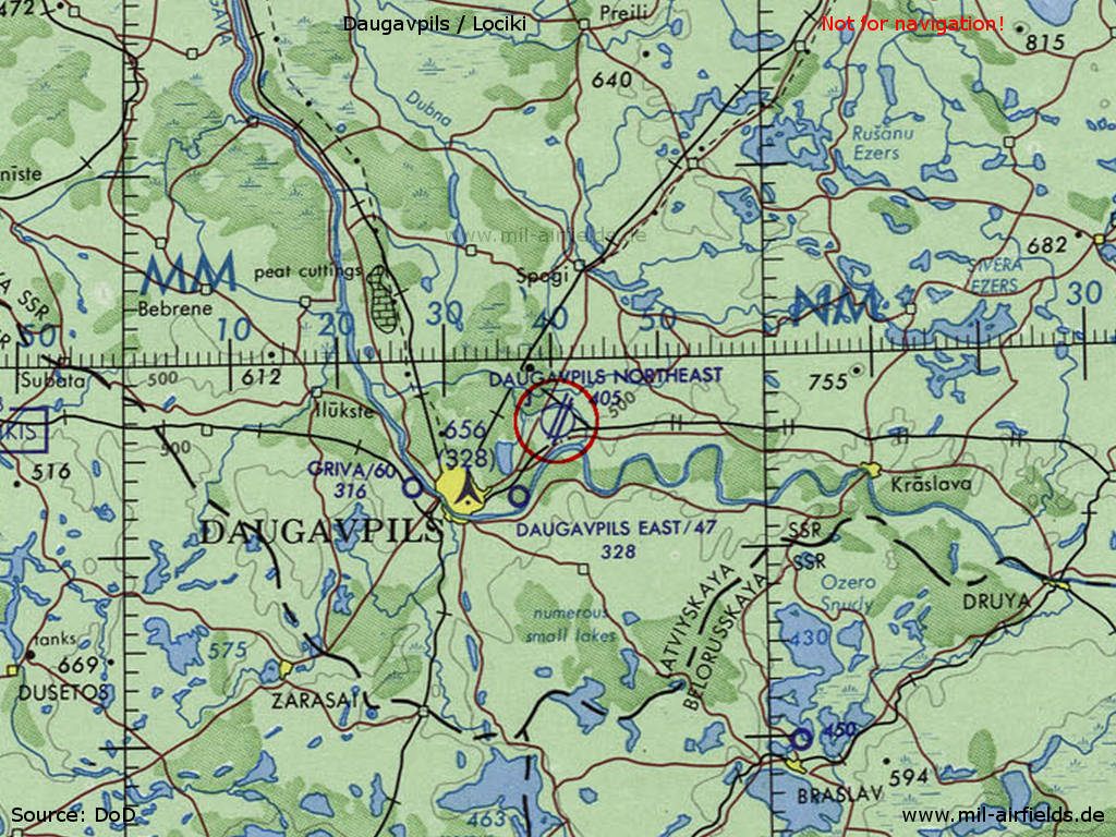 Daugavpils Air Base Latvia Military Airfield Directory