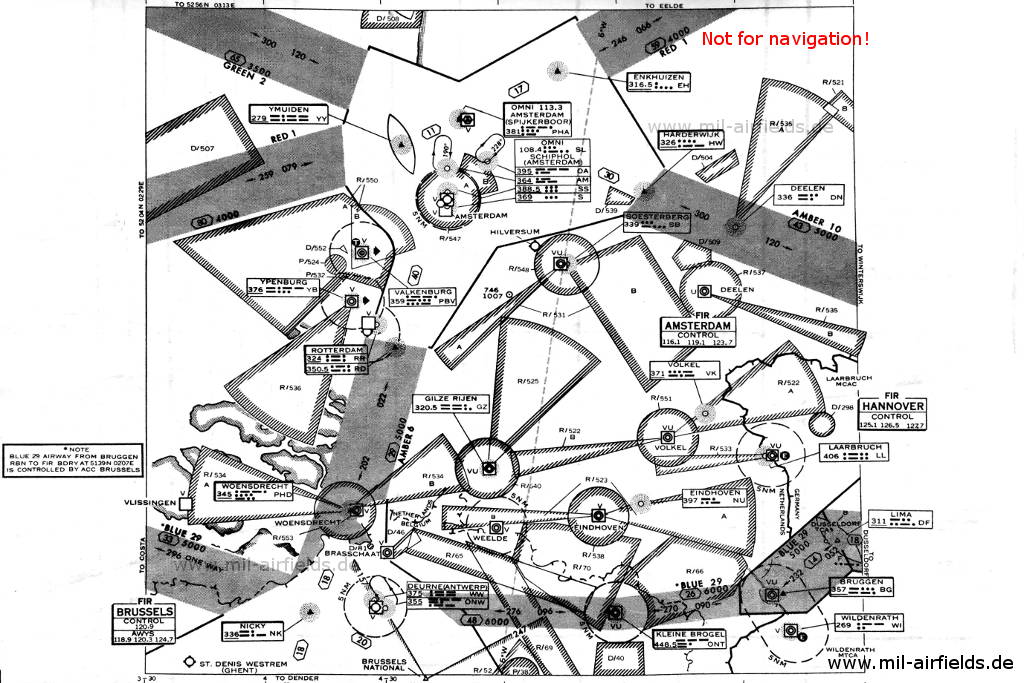 Radio beacons RAF airfields in Germany: Laarbruch, Brüggen, Wildenrath
