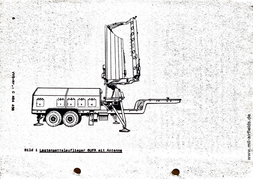 Funkmeßstation / Radar ST-68U der Nationalen Volksarmee NVA der DDR